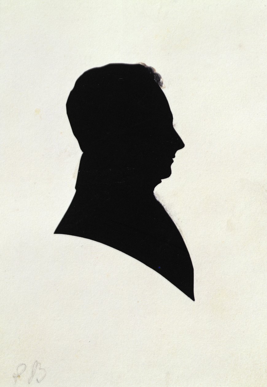 Silhouette of EB, from Michael Faraday