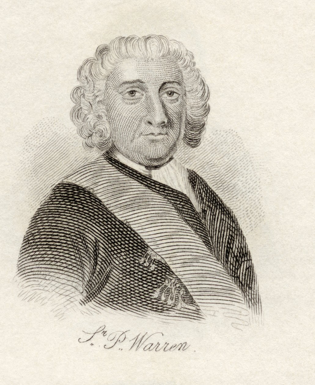Sir Peter Warren, from Crabb