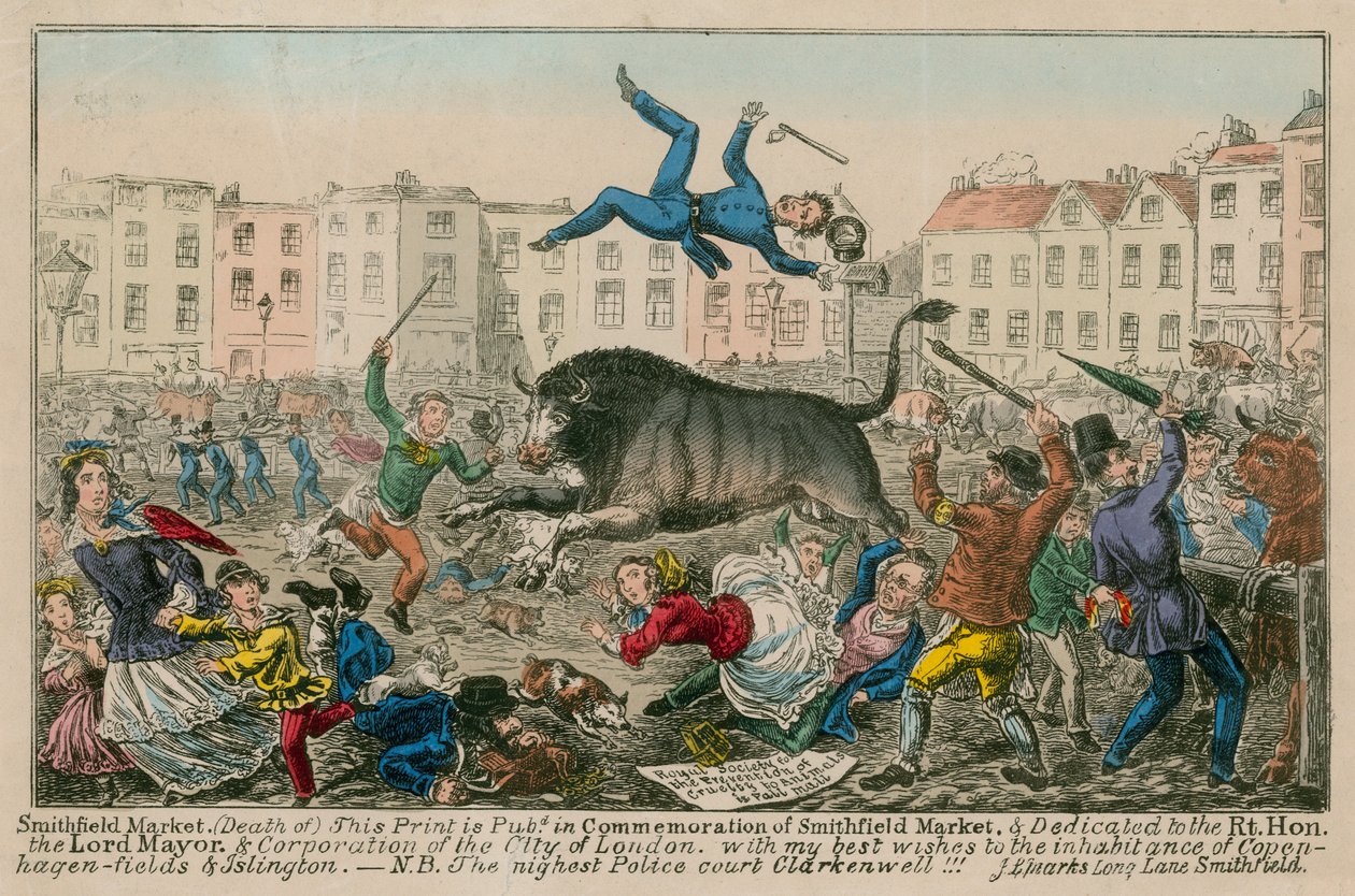 Smithfield Market by English School