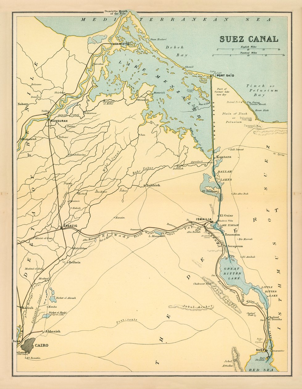 Suez Canal by English School