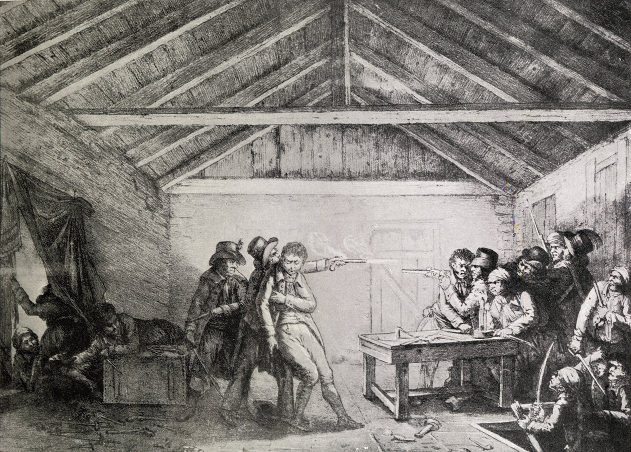 The Arrest of the Cato Street Conspirators on 23rd February, 1820 by English School