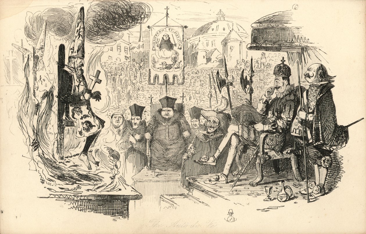 The Auto-da-Fe by English School