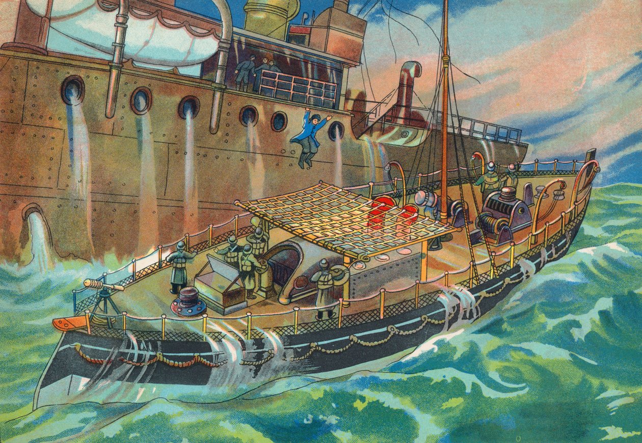 The "Barnett" Twin-Screw Motor Lifeboat by English School
