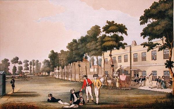 The Cadet Barracks in the Arsenal, London by English School