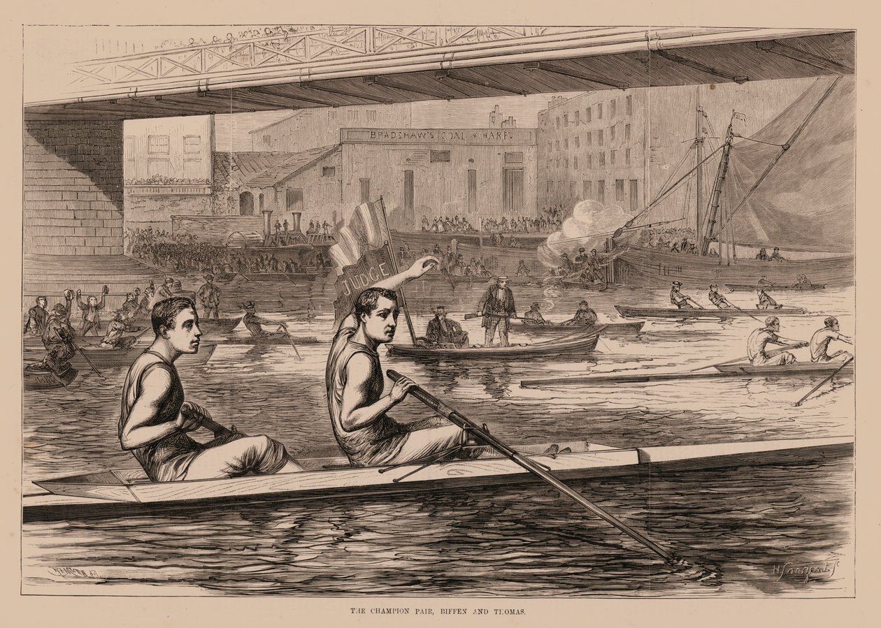 The Champion Pair, Biffen and Teomas by English School