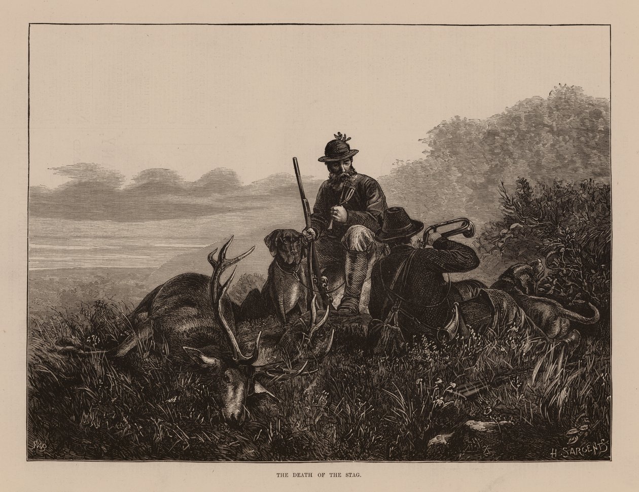 The Death of the Stag by English School
