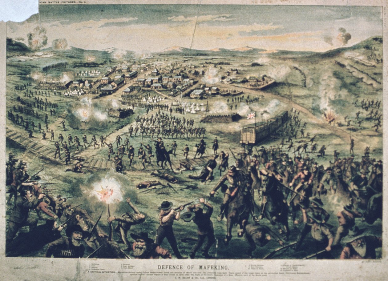 The Defence of Mafeking, Boer War by English School