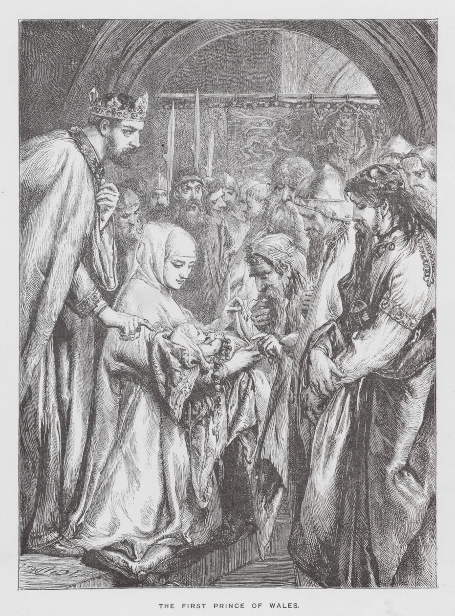 The First Prince of Wales by English School