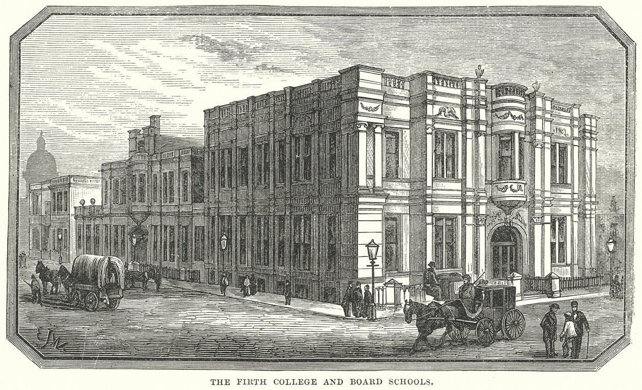 The Firth College and Board Schools by English School