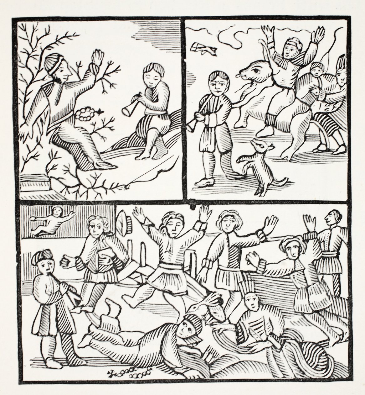 The Friar and the Boy by English School