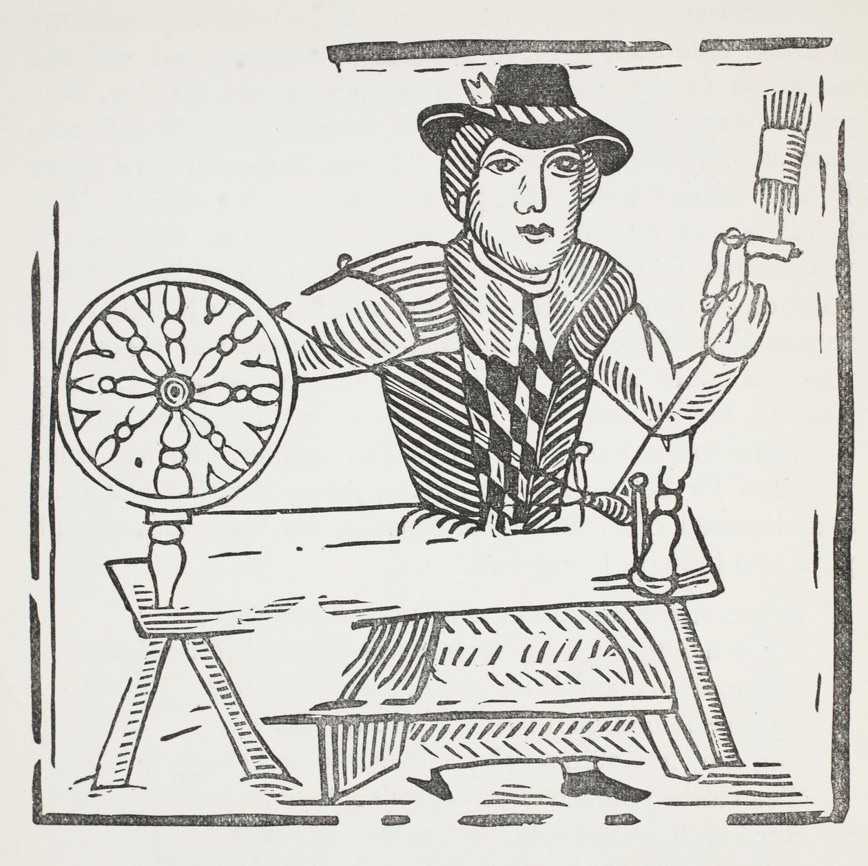 The History of the Blind Beggar of Bednal Green (illustration) by English School