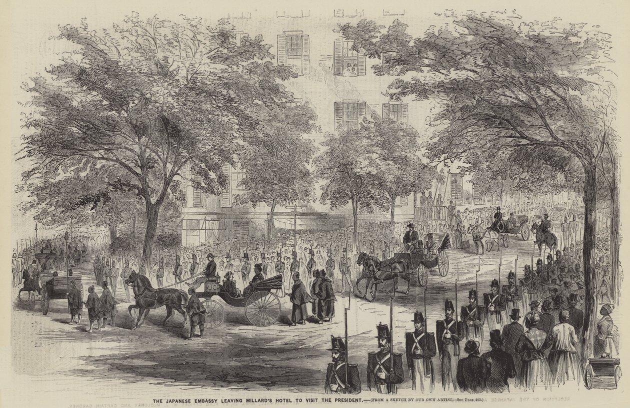 The Japanese Embassy Leaving Millard