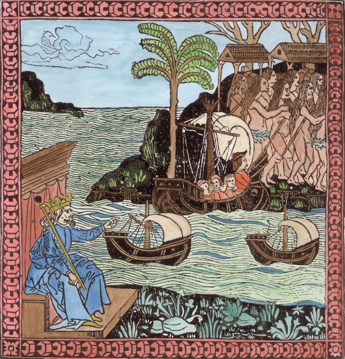 The Landing of Columbus, from Vol II of 