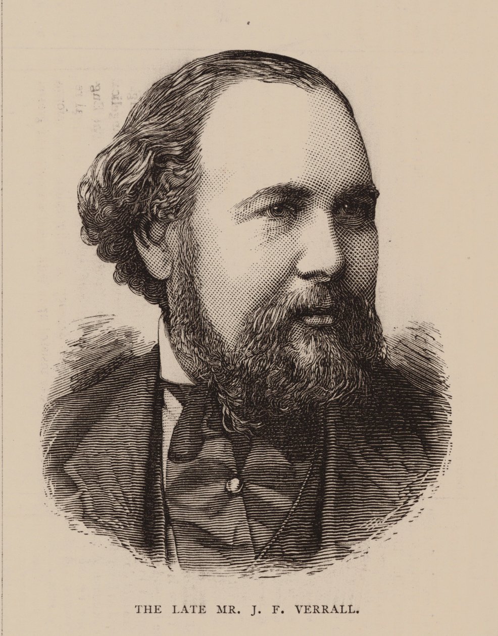 The Late Mr J.F. Verrall by English School