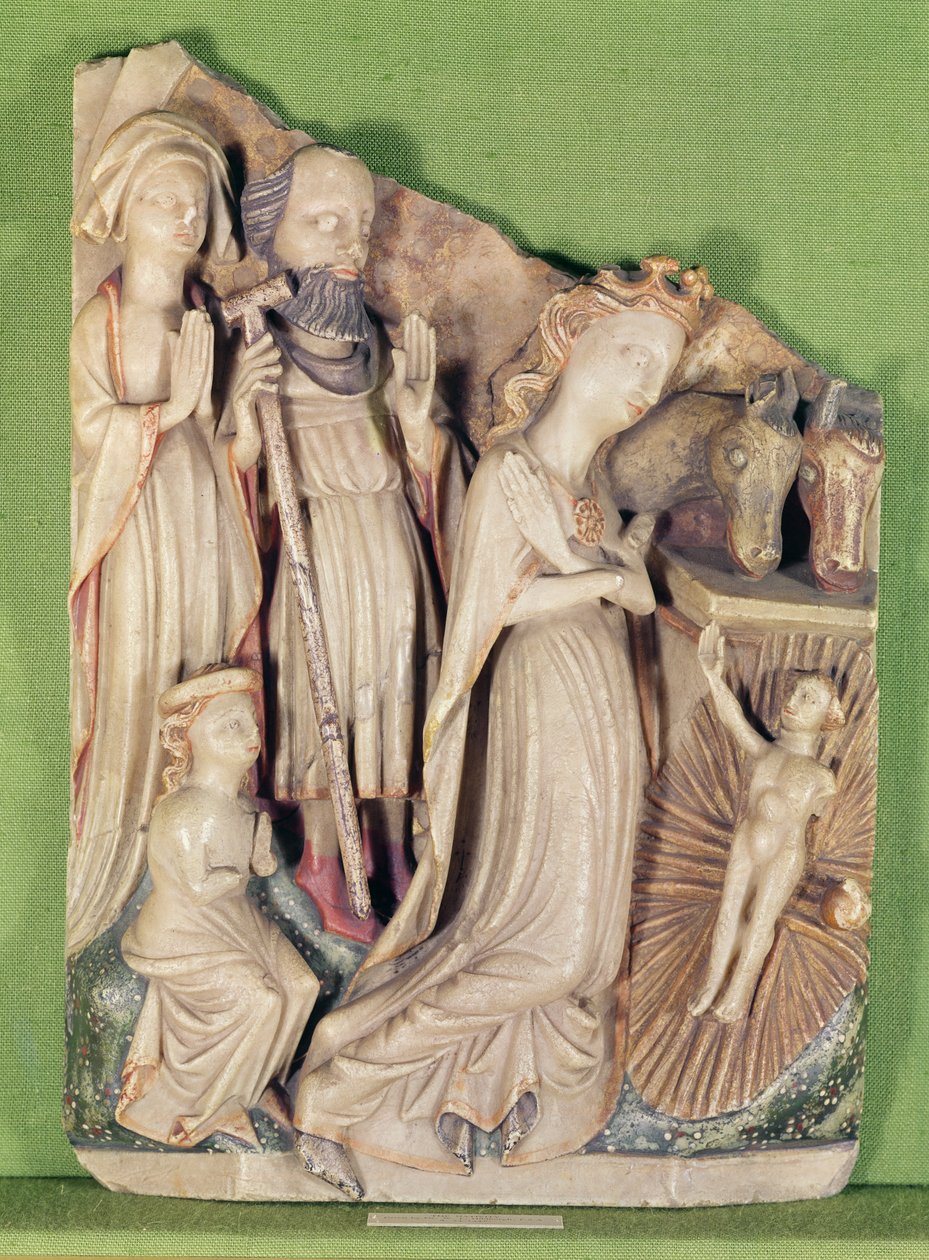The Nativity, c.1470-90 by English School: Fine art print