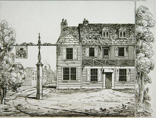 The Old Elephant and Castle by English School