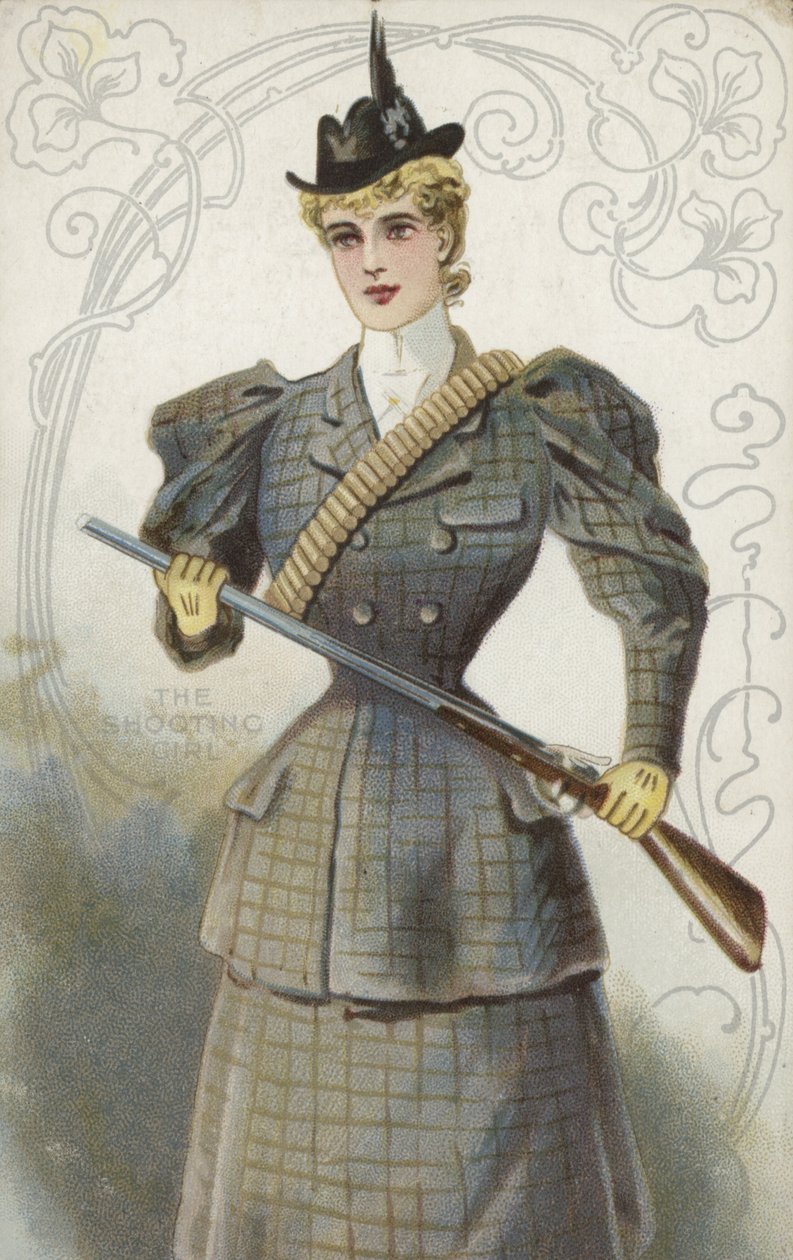 The Shooting Girl by English School