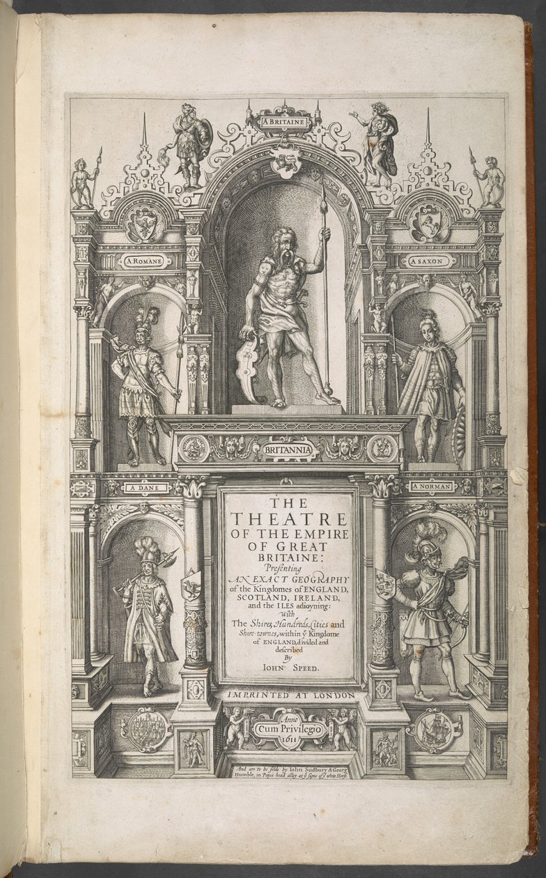 The Theatre of the Empire of Great Britaine by English School