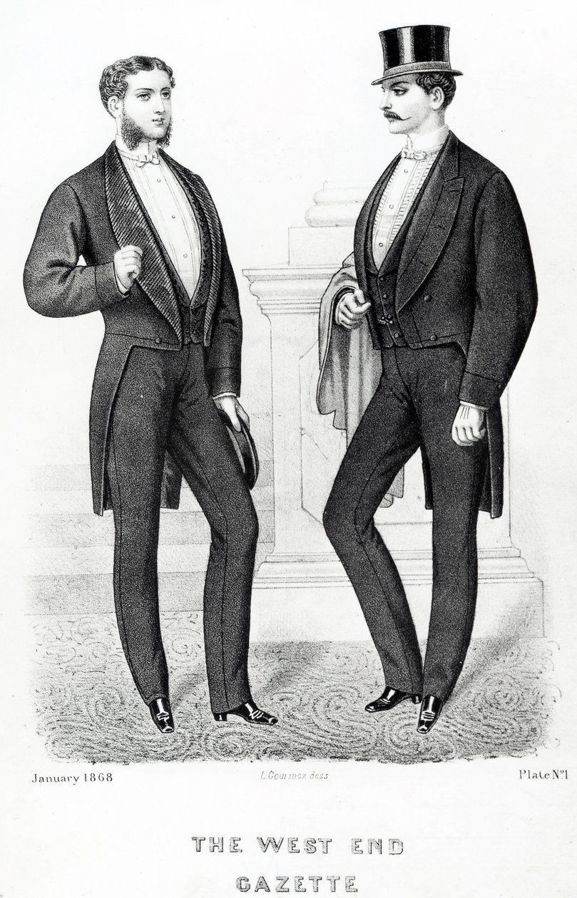 The West End Gazette, English Costumer, 1868 by English School