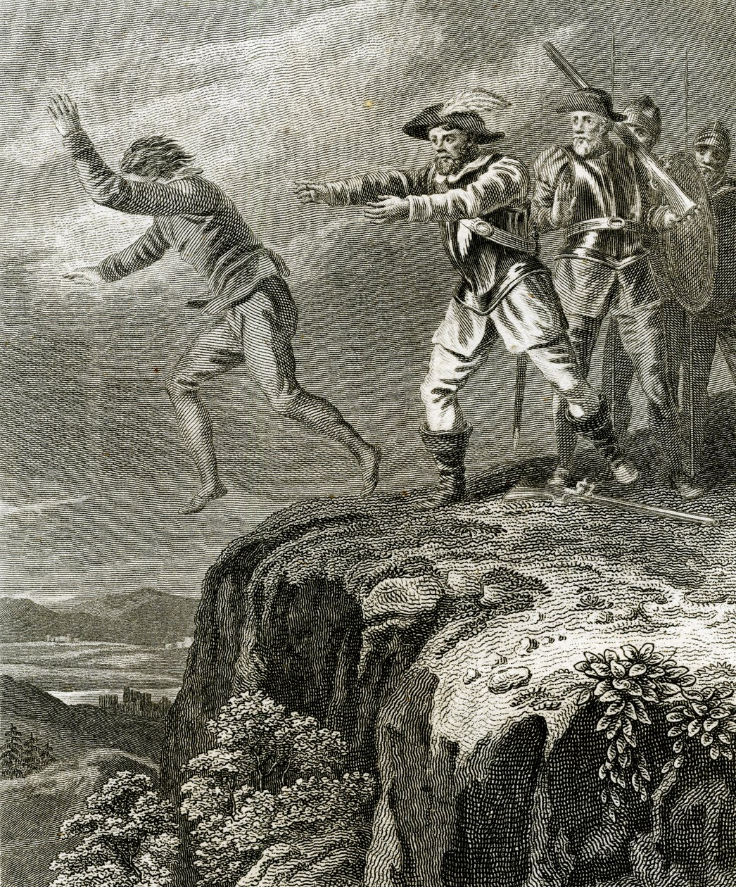 The Escape of the Protestant Martyr Anthony, Guiguo, c.1830 by English School