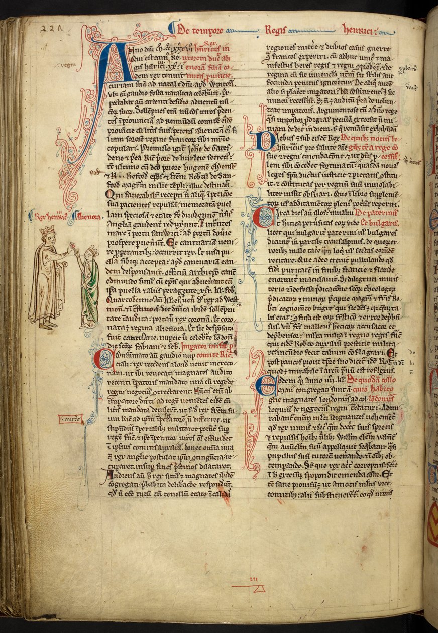 The marriage of Henry III and Eleanor of Provence