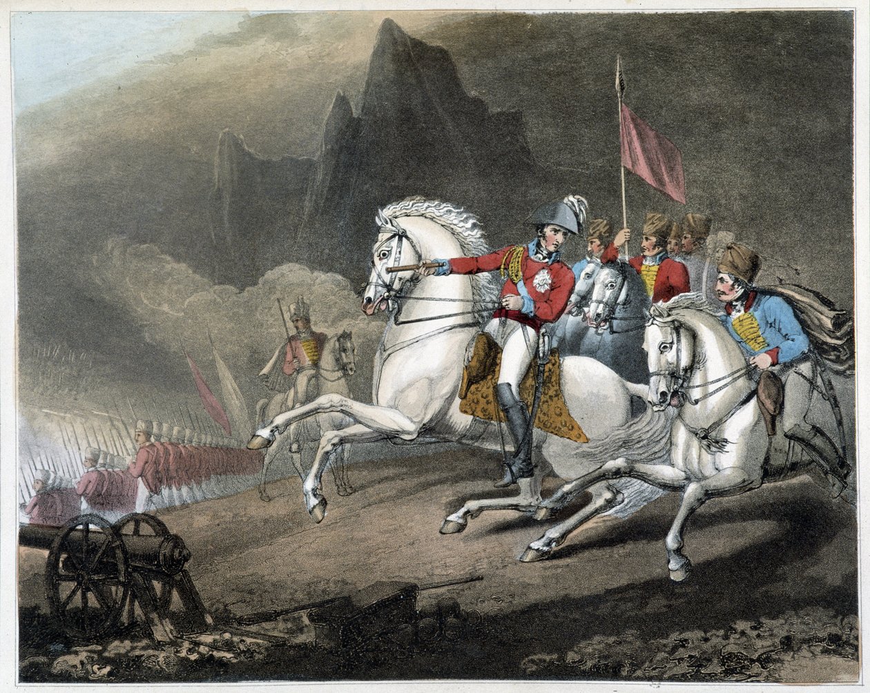 The victories of the Duke of Wellington (from the plates of R. Westall), London, ed. Thomas Davidson by English School