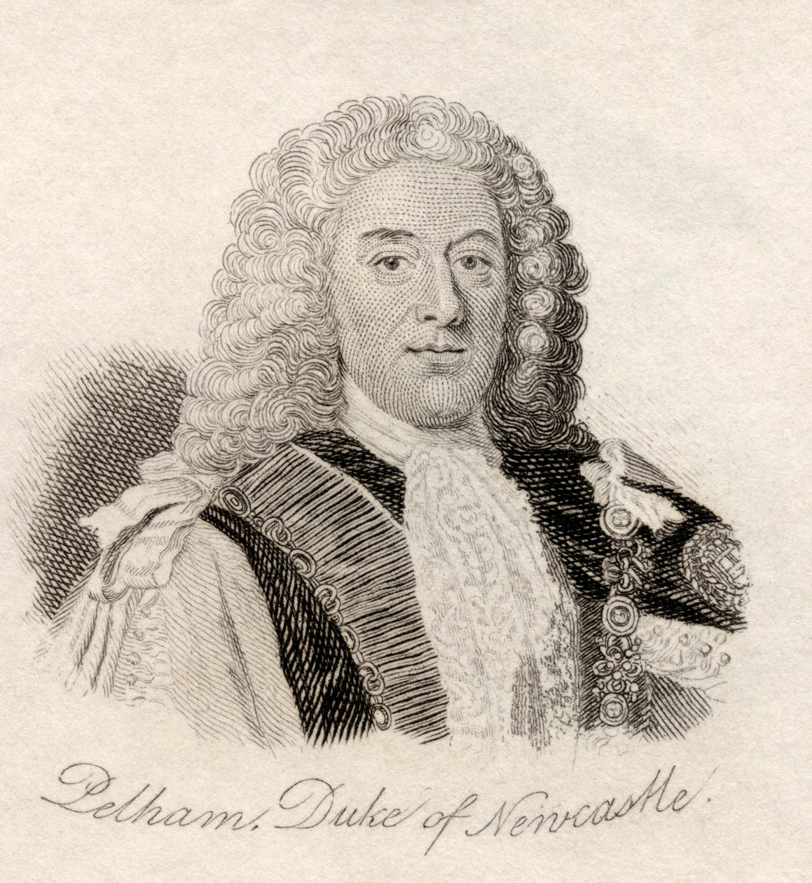 Thomas Pelham Holles, 1st Duke of Newcastle by English School