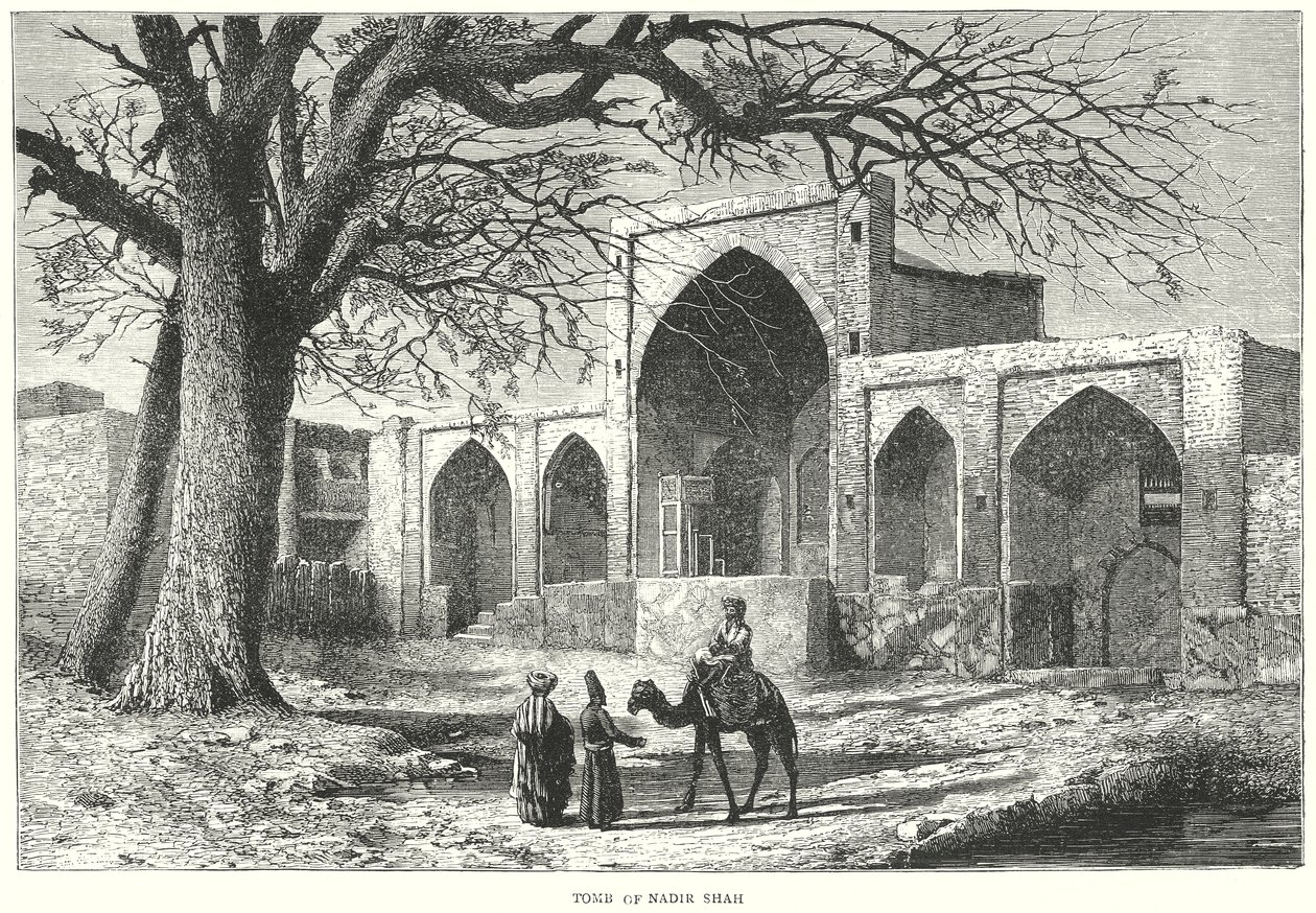 Tomb of Nadir Shah by English School