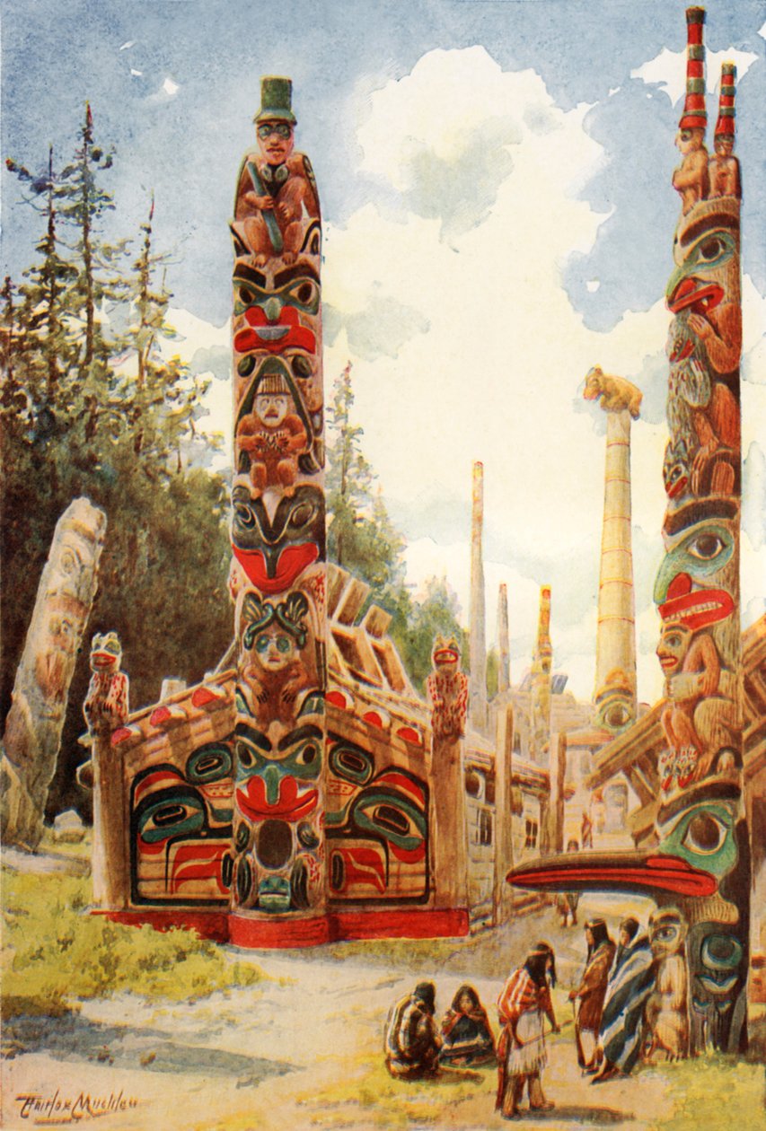 Totem Poles by English School