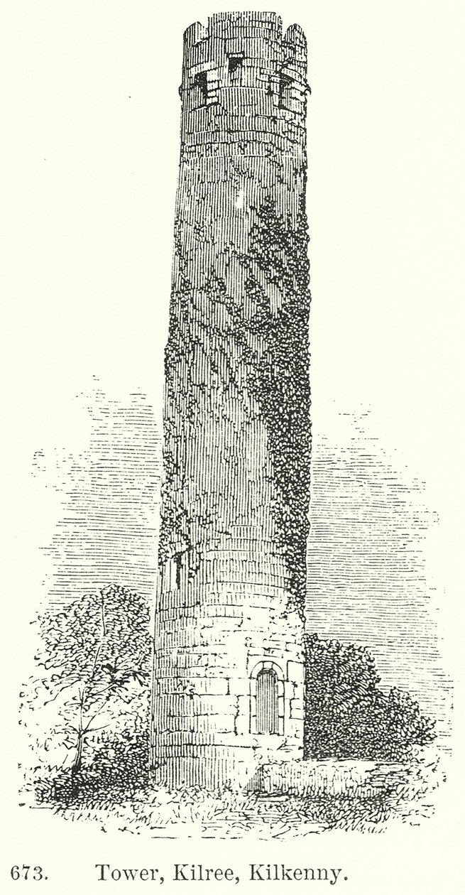 Tower, Kilree, Kilkenny by English School
