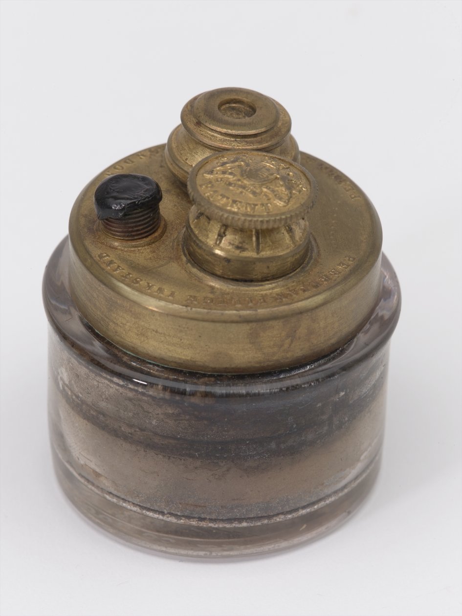 Travelling inkwell, c.1815 by English School
