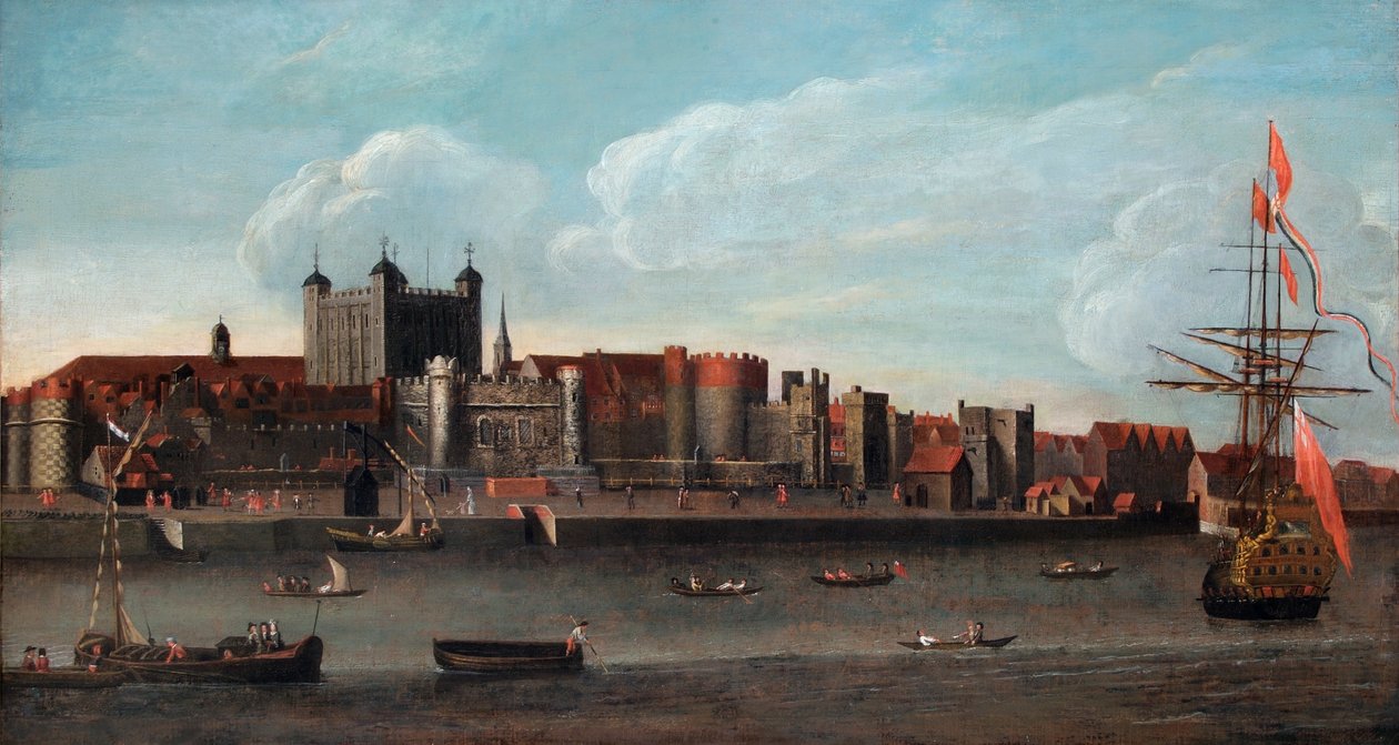 View of the Tower, c.1700 by English School