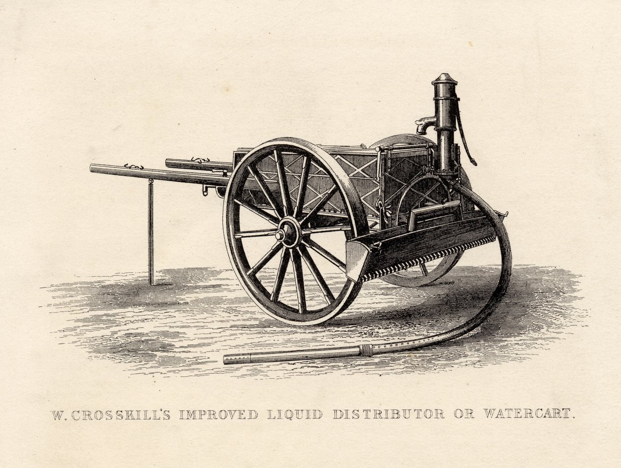 W. Crosskill's Improved Liquid Distributor or Watercart