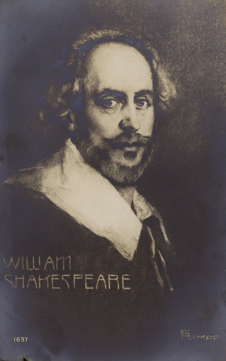 William Shakespeare (c1564-1616) by English School