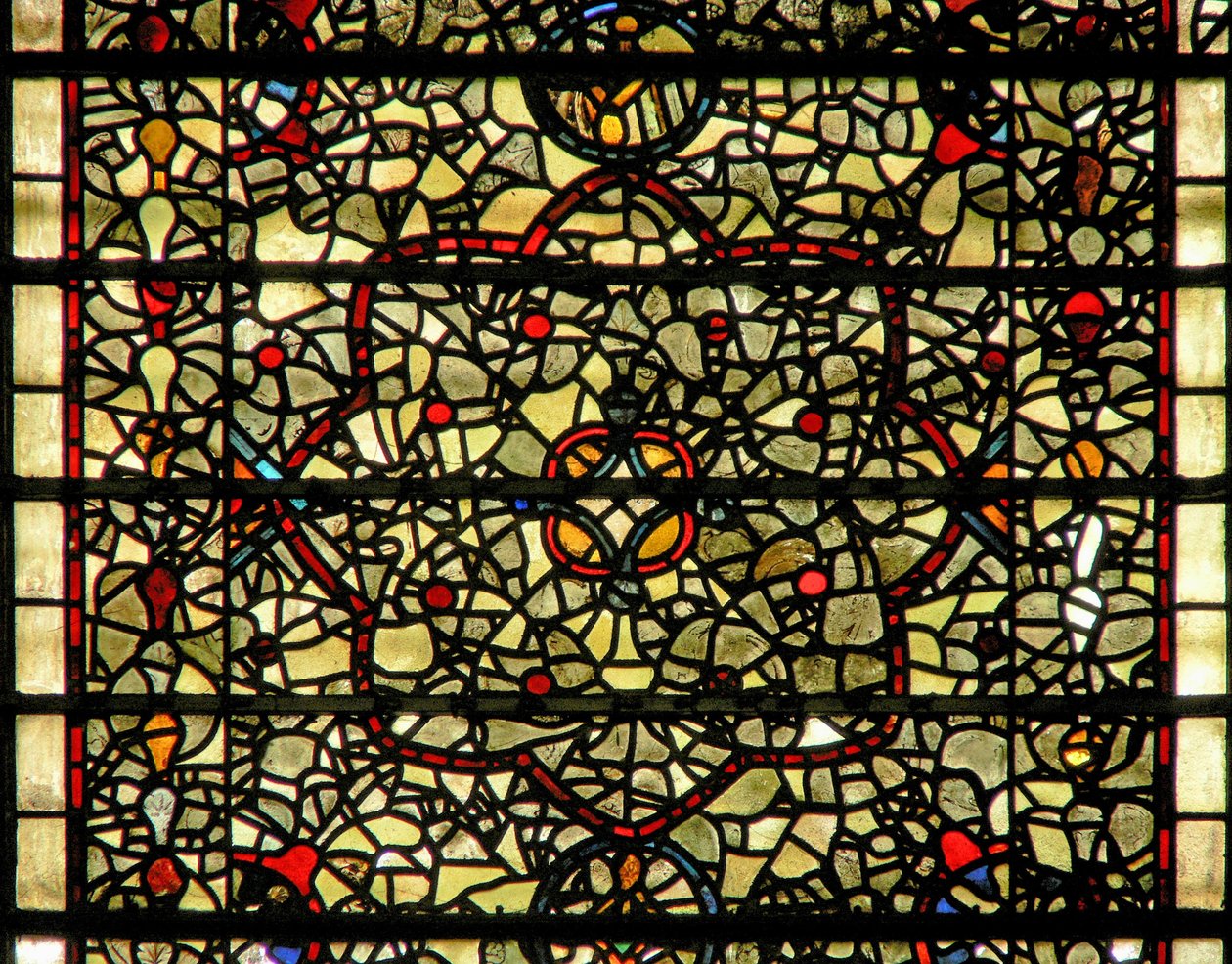 Window depicting grisaille by English School