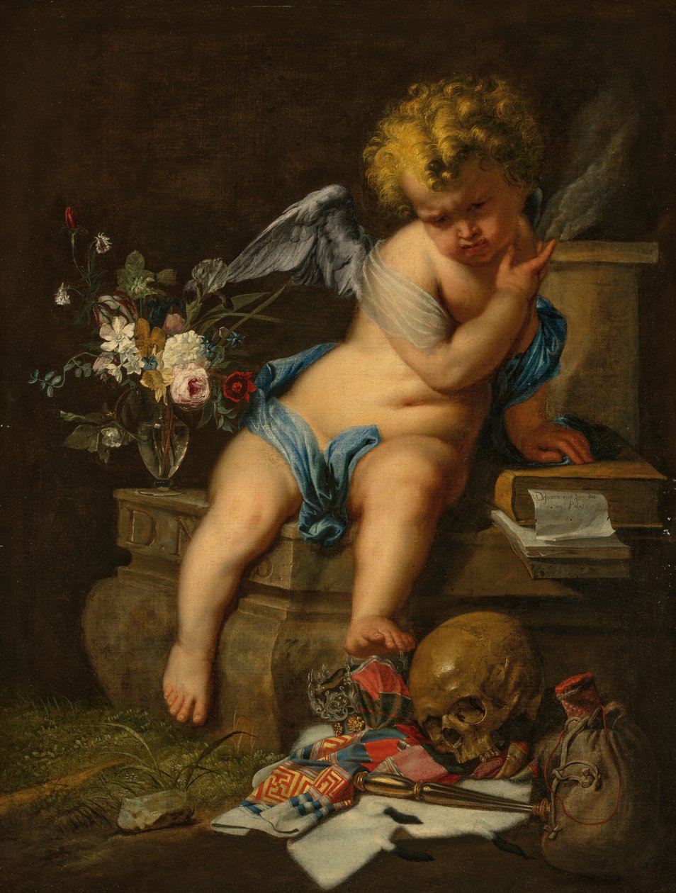 Allegory of Transience by Erasmus Quellinus II