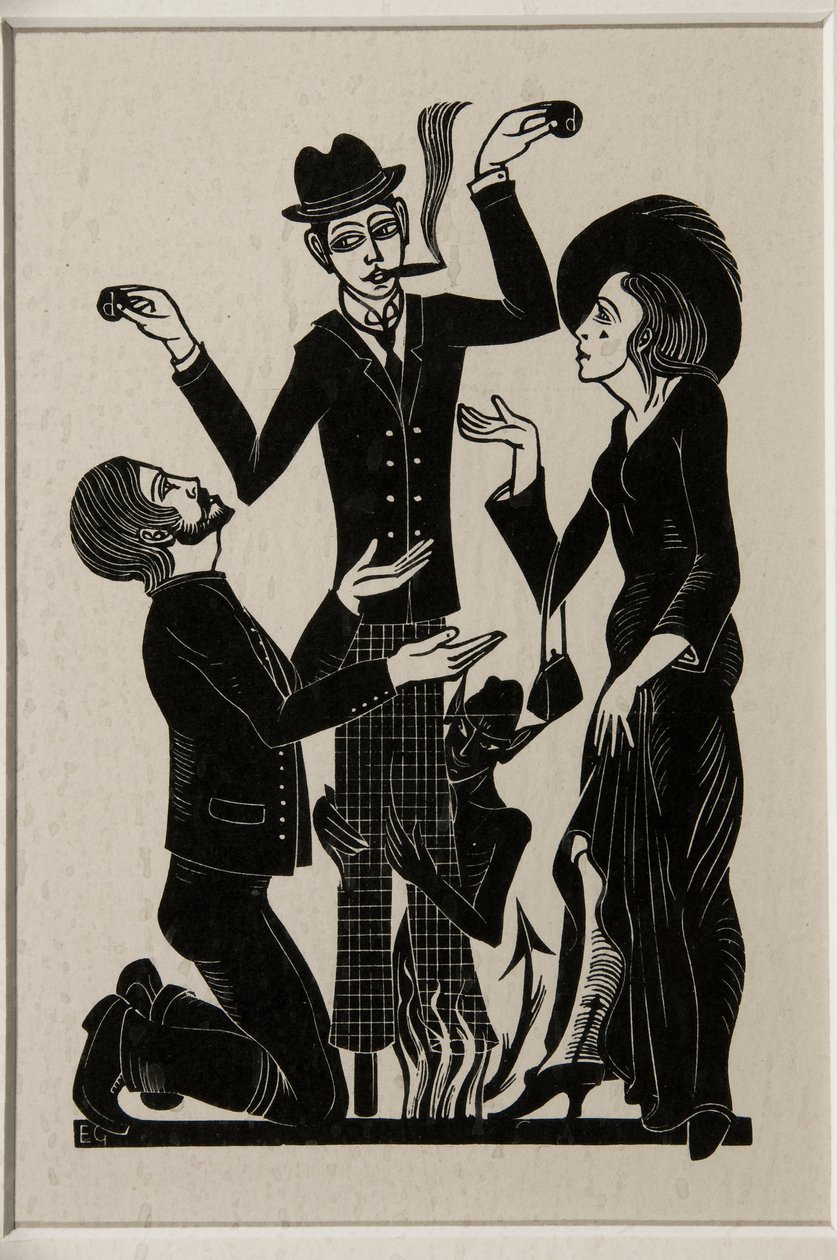 The Purchaser by Eric Gill