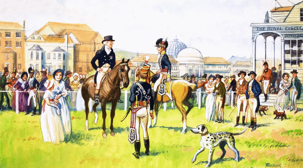 A day at the races by Eric Parker
