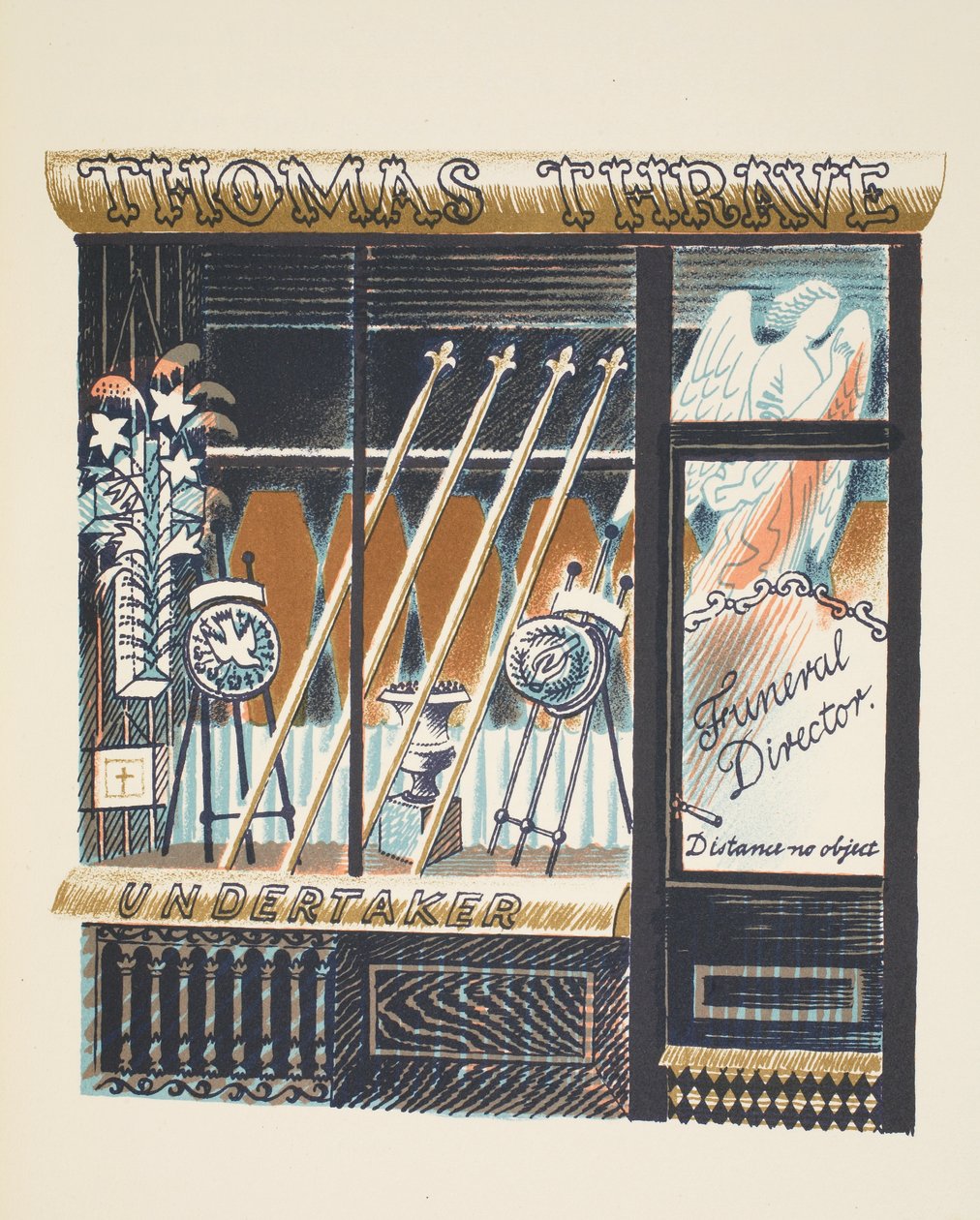 Funeral Director, Illustration from 