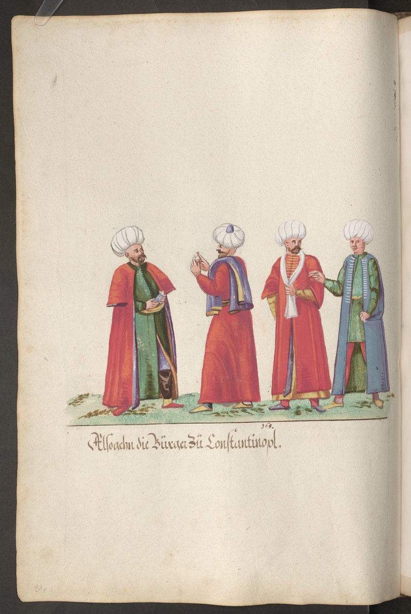 Burghers of Constantinople by Erich Lessing