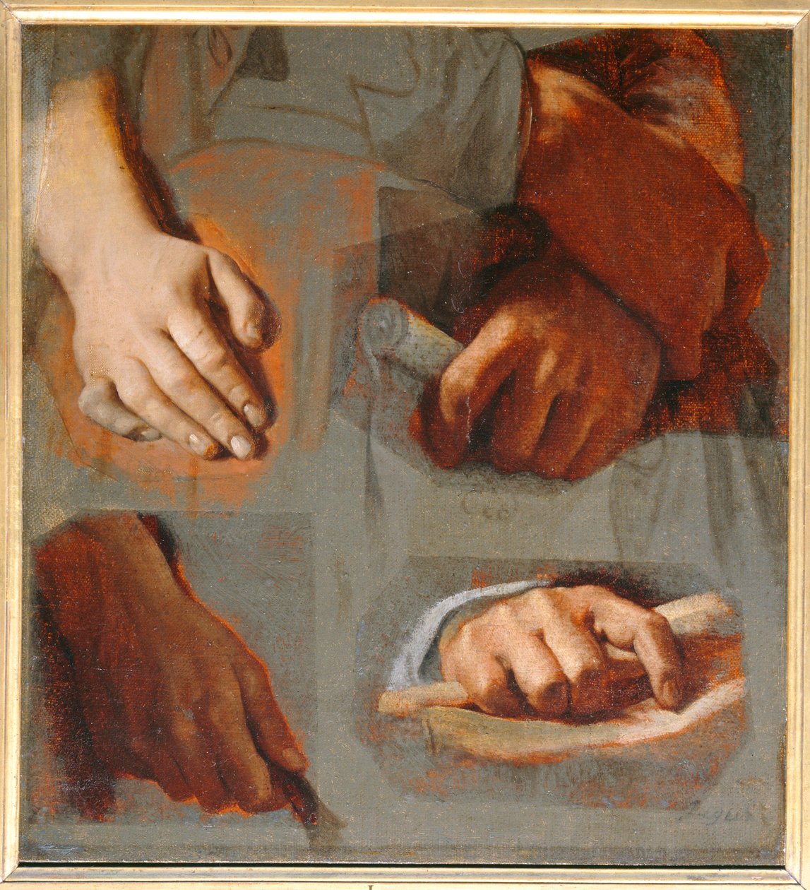 Studies for The Apotheosis of Homer. 1826-1827 by Erich Lessing