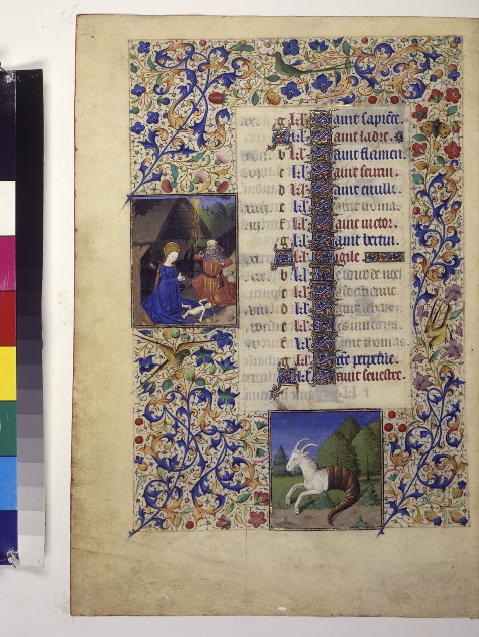 Full page: calendar page for December by Erich Lessing