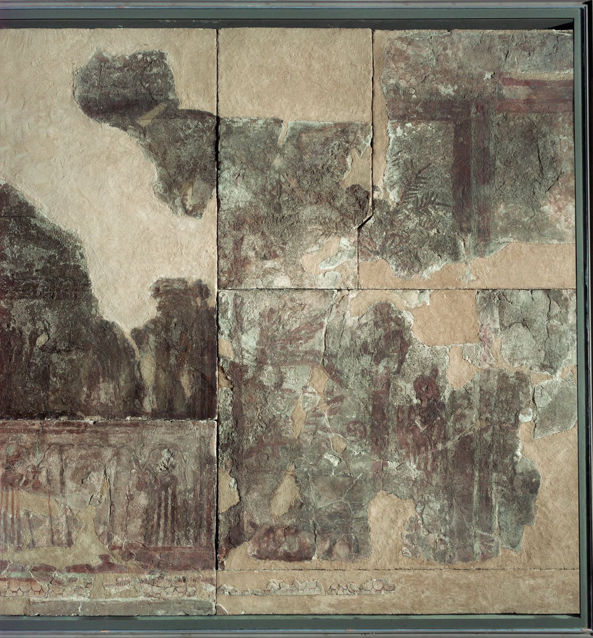 Investiture Painting, Investiture of Zimri-Lim, Early 2nd Millennium BCE by Erich Lessing