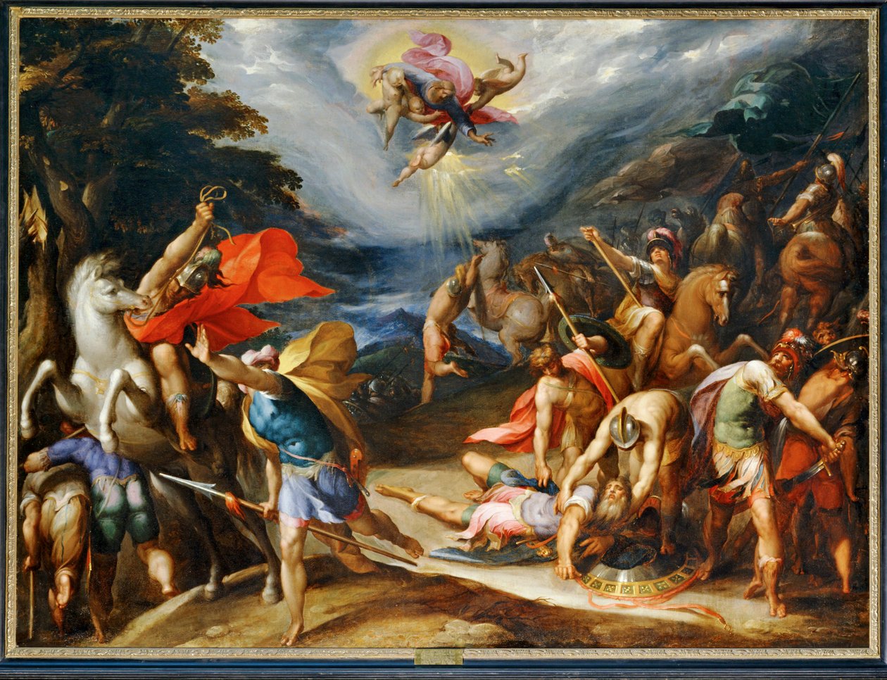 The conversion of Saint Paul on the road to Damascus by Erich Lessing