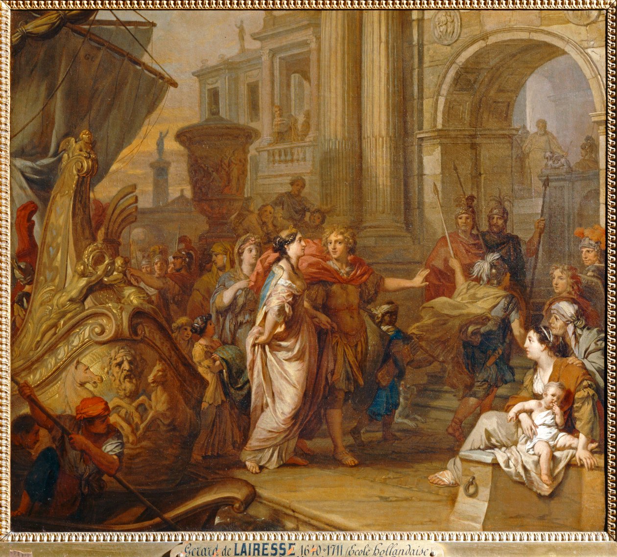 The Landing of Helen Led by Paris to Priam