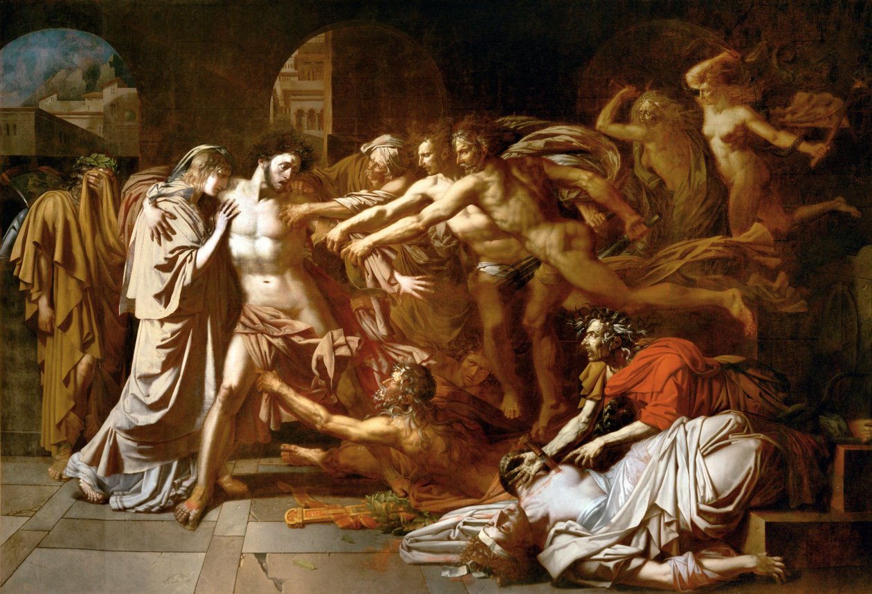 The Remorse of Orestes by Erich Lessing