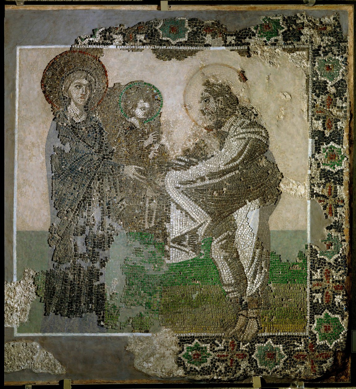 Presentation in the temple, from the apse of Kalenderhane-mosque by Erich Lessing