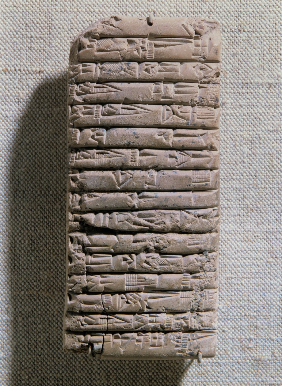 Purchase of a Slave by Lugal-Ushumgal, Prince of Lagash, Vassal of Naram-Sin by Erich Lessing