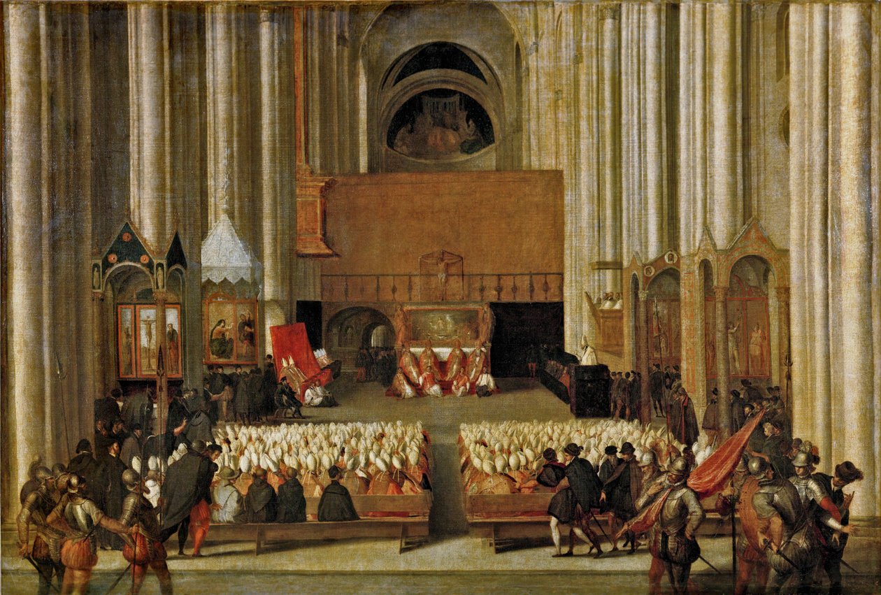 The Council of Trent, Probably the 23rd Session by Erich Lessing