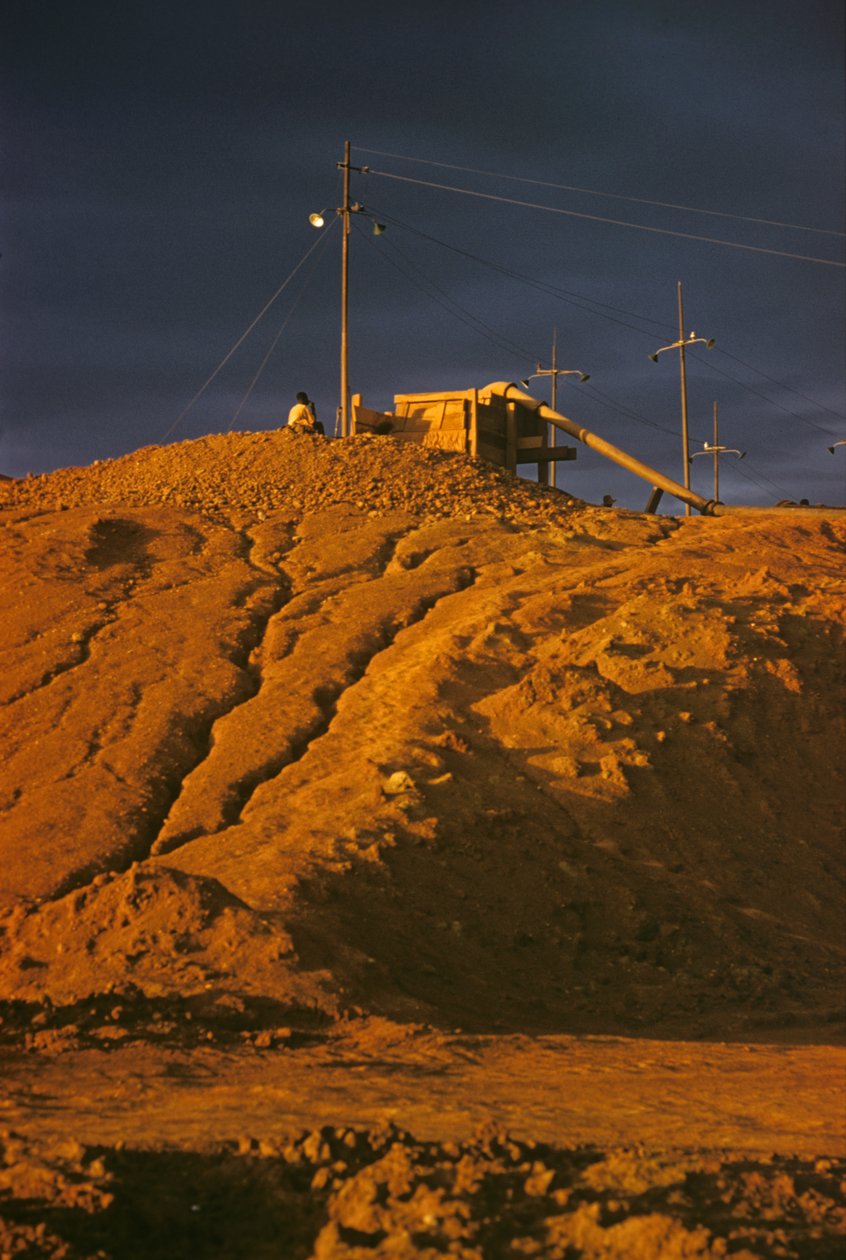 Tin mine on the Jos Plateau, Nigeria, Africa by Erich Lessing